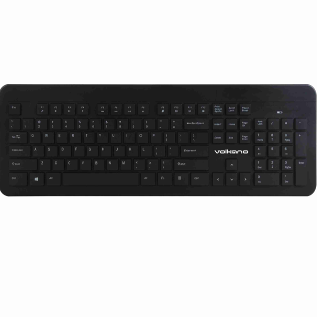 Volkano Cobalt series wireless keyboard mouse combo choc keys 1600dpi