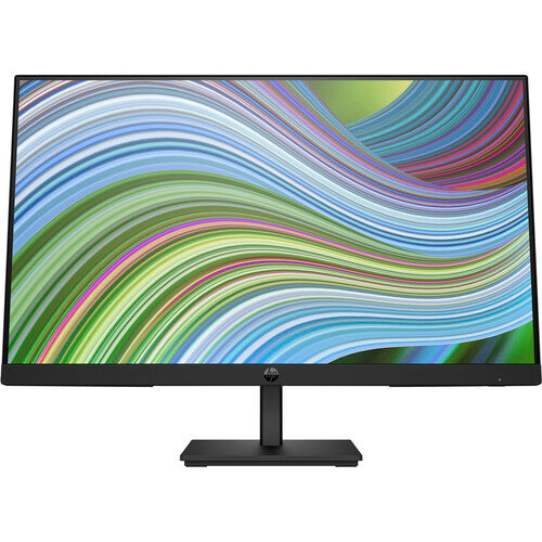 HP P24 G5 FHD IPS ON-SCREEN CONTROLS; LOW BLUE LIGHT MODE; ANTI-GLARE BRIGHTNESS; INPUT CONTROL; MANAGEMENT; INFORMATION; EXIT; COLOR CONTROL; IMAGE CONTROL; POWER CONTROL; MENU CONTROL FHD (1920 X 1080)[1,2] 1000:1 250 NITS 100 - 240 VAC 50/60 HZ