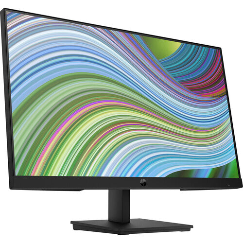 HP P24 G5 FHD IPS ON-SCREEN CONTROLS; LOW BLUE LIGHT MODE; ANTI-GLARE BRIGHTNESS; INPUT CONTROL; MANAGEMENT; INFORMATION; EXIT; COLOR CONTROL; IMAGE CONTROL; POWER CONTROL; MENU CONTROL FHD (1920 X 1080)[1,2] 1000:1 250 NITS 100 - 240 VAC 50/60 HZ