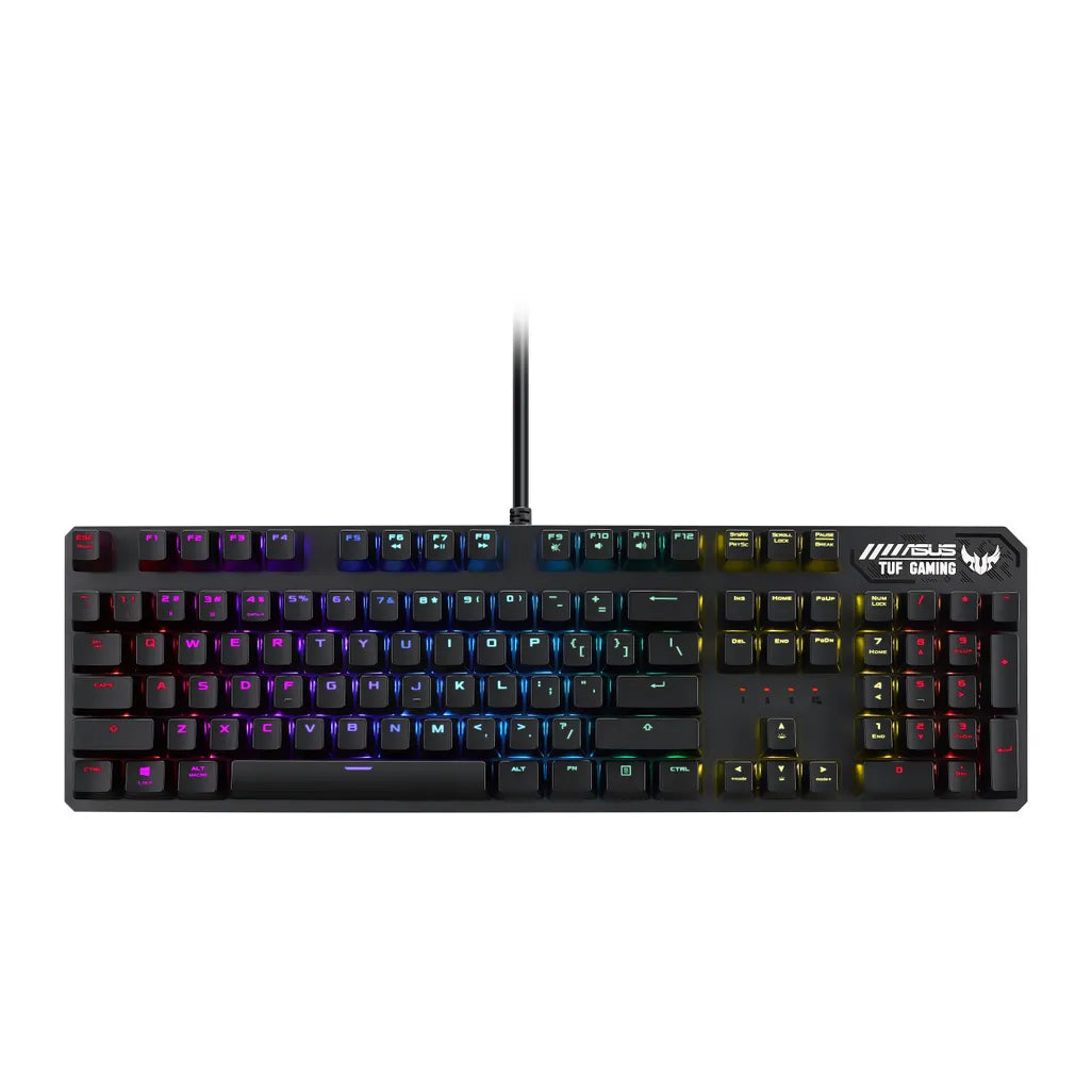 ASUS TUF Gaming K3 RGB mechanical keyboard with N-key rollover