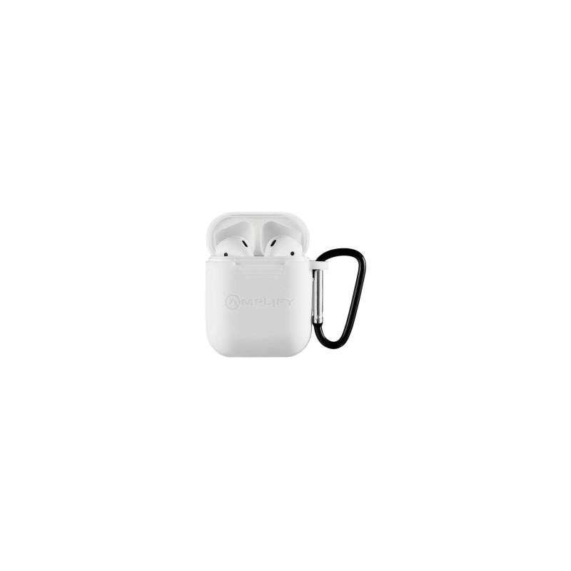 Amplify Buds Series True Wireless Earphones with Silicone Accessories - White