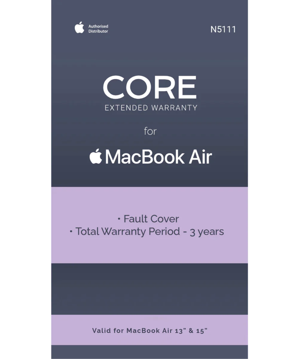 Apple Extended Warranty: Macbook Air 13" & 15"