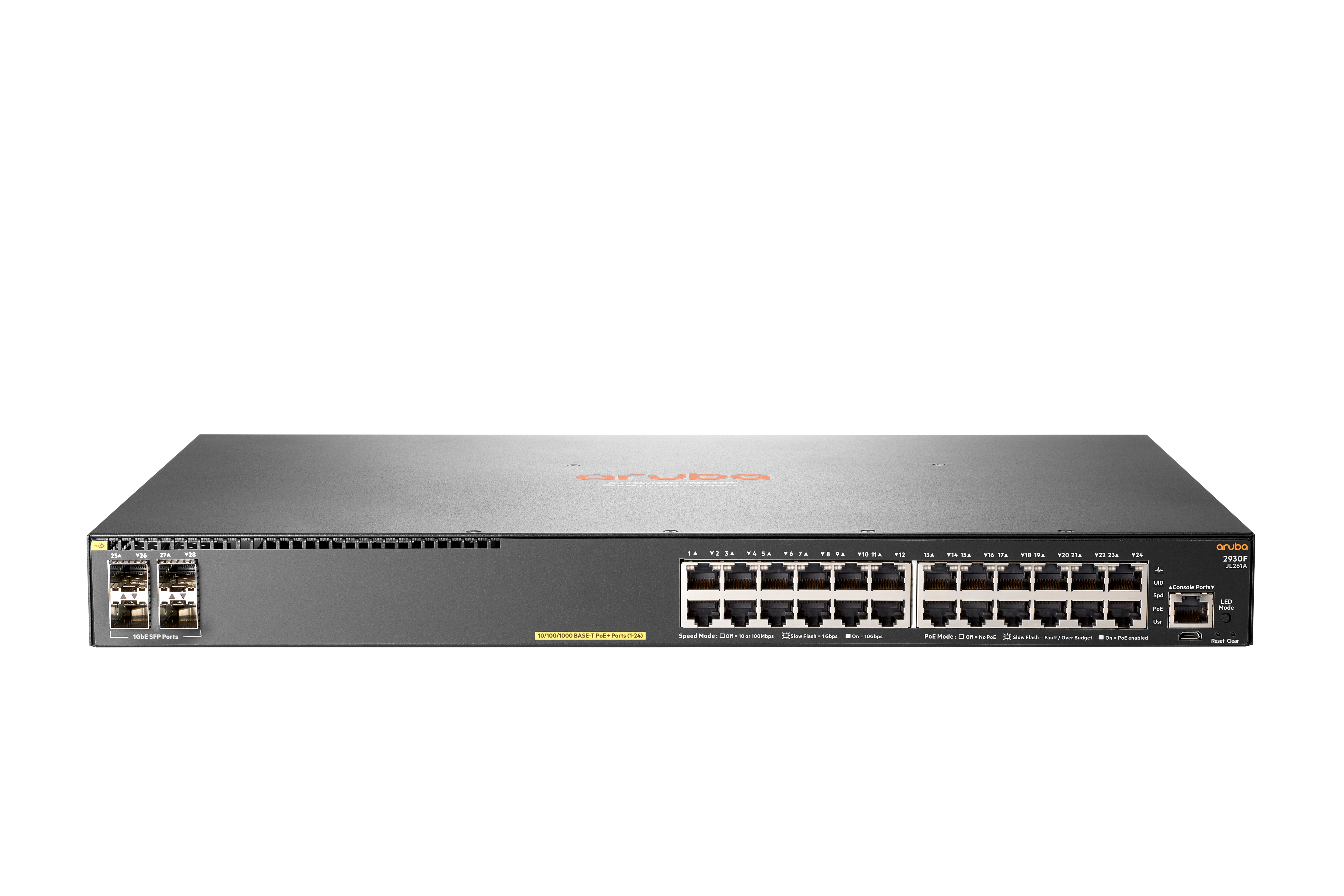 Aruba 2930f 24g Poe+ 4sfp Switch
