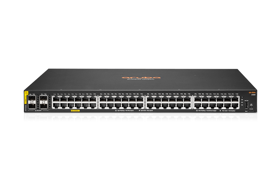 HP Aruba 6100 48g Cl4 4sfp+ Switch