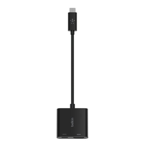 Belkin Connect USB-C to HDMI Adapter with up to 60W of Power Delivery