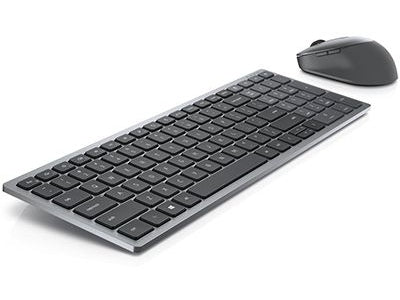 Dell Multi-Device Wireless Keyboard And Mouse - Km7120w - Us International (Qwerty)