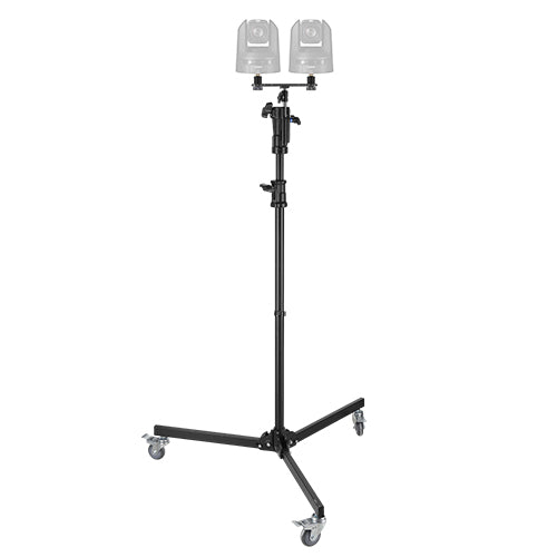 E-Image RS-860+MT-019+BAS-04 Kit
Folding Wheeled Base Roller Light Stand with Dual Mini Holder