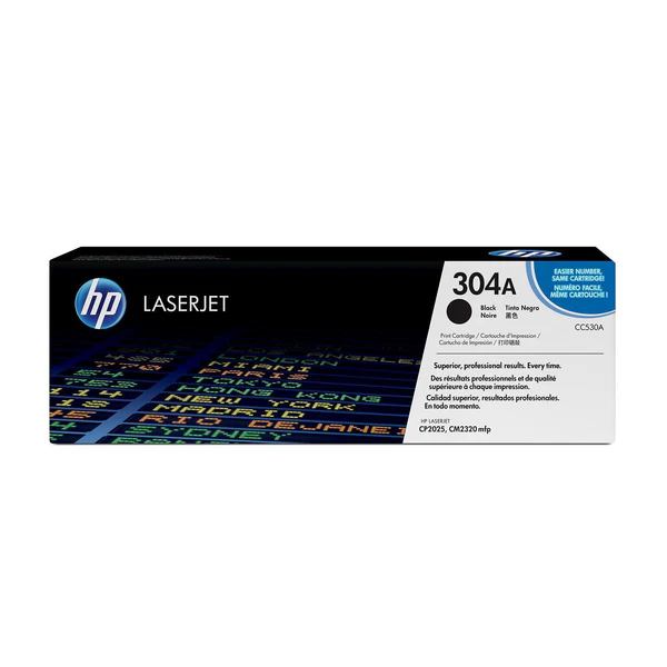 HP 304a Color Laserjet Cp2025 Black Print Cartridge