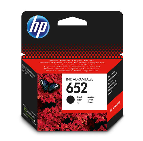 HP 652 Black Ink Cartridge Ink Adnavntage 3835