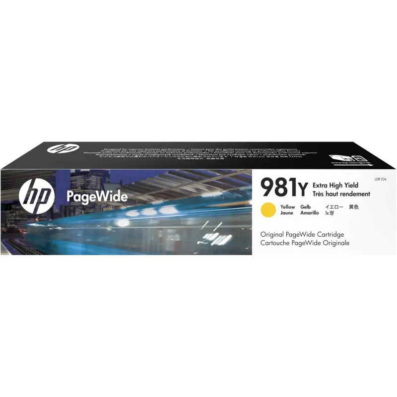 HP 981y High Yield Yellow Original Pagewide Cartridge