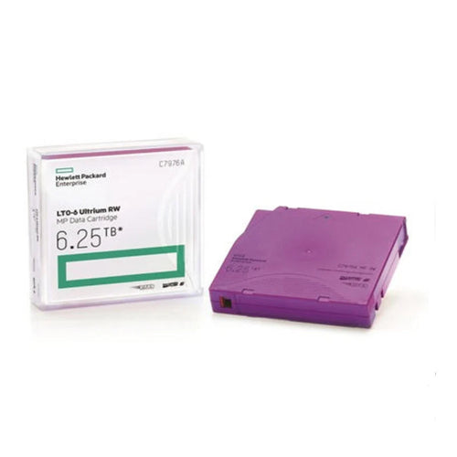 HPE LTO-6 Ultrium 6.25TB MP RW Data Cartridge