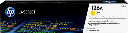 HP 126a Clj Cp1025 Yellow Print Cartridge