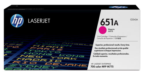 HP 651a Lj Enterprise 700 Color Mfp M775 Series
