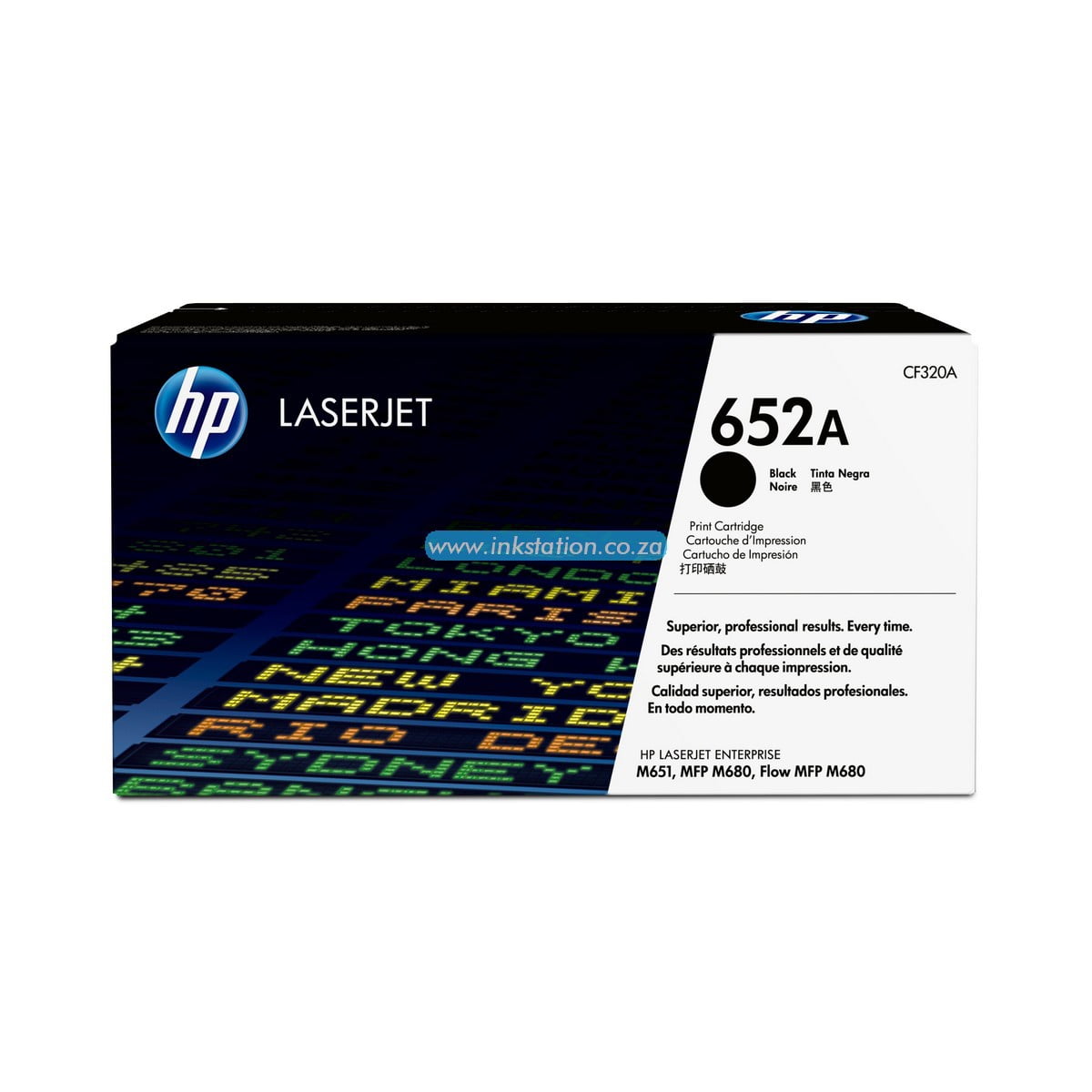 HP 652a Black Toner Cartridge