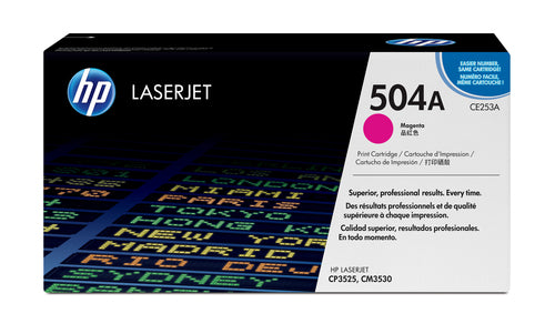 HP 504a Cp3525/Cm3530 Mfp Magenta Print Cartridge