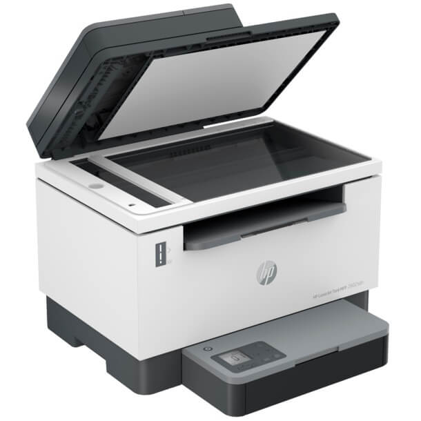 HP Laserjet Tank Mfp 2602dn-Print, Scan, Copy, Black (A4, Normal) Up To 22 Ppm, Hi-Speed USB, Ethernet 10/100 Bt, Recommended Monthly Page Volume-250-2500, Automatic Duplex Printing, HP Auto-On/Auto-Off, HP Smart App, Supplies-HP 153 Black Or HP 154 Black