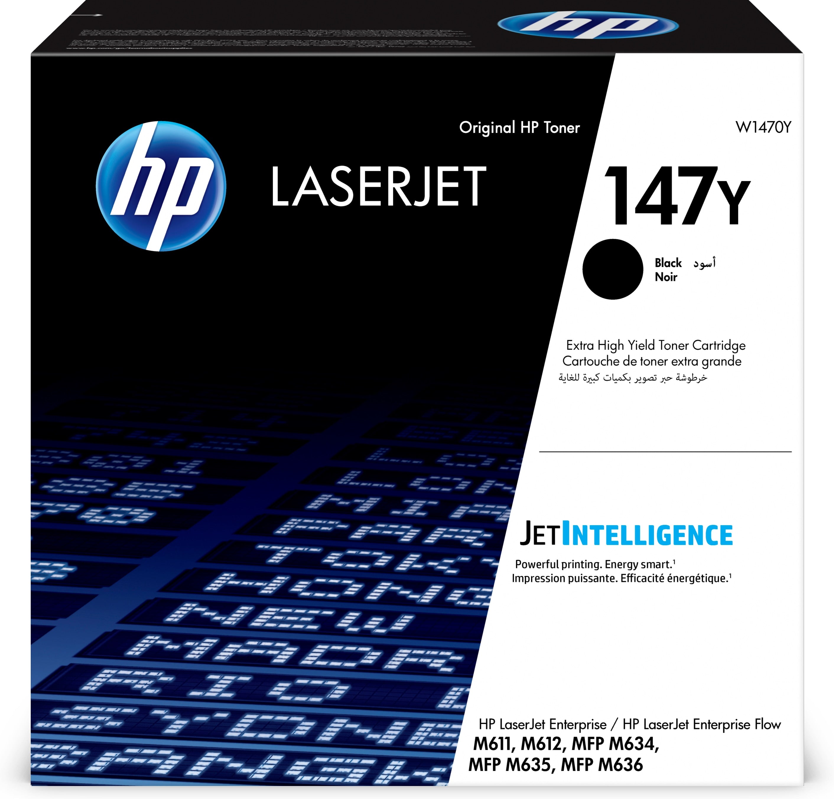 HP 147y Black Laserjet Toner Cartridge