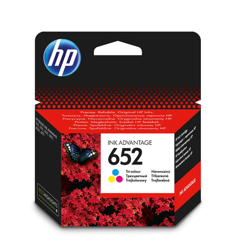 HP 652 Tri-Colour Ink Cartridge
