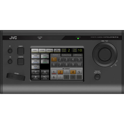 JVC RM-LP100E PTZ Camera Remote, touchscreen, IP and serial control for all JVC PTZ cameras