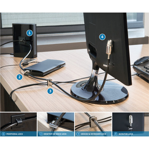 Kensington  Desktop & Peripherals Locking Kit T-Bar