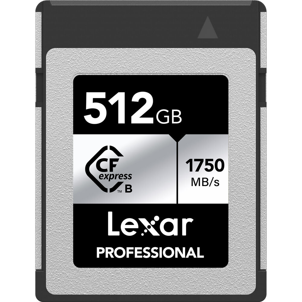 Lexar 512GB CF Express Type B - Silver Memory Card