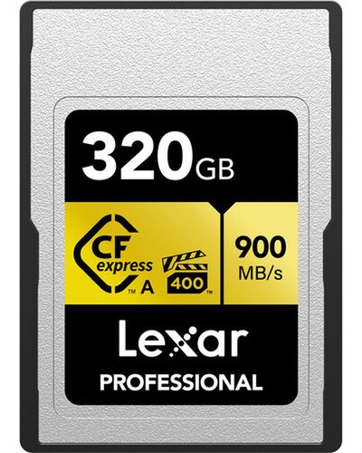 Lexar 320GB CF Express Type A - Gold Memory Card