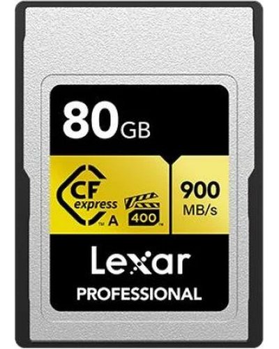 Lexar 80GB CF Express Type A - Gold Memory Card
