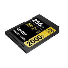 Lexar 256GB SD Pro Gold 2000x Memory Card