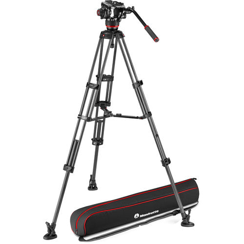 Manfrotto Kit 504X + CF Twin Leg MS + Padded Bag  MVK504XTWINMC