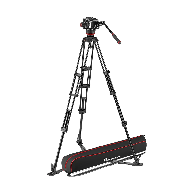 Manfrotto Kit 504X + Alu Twin Leg GS + Padded Bag MVK504XTWINGA