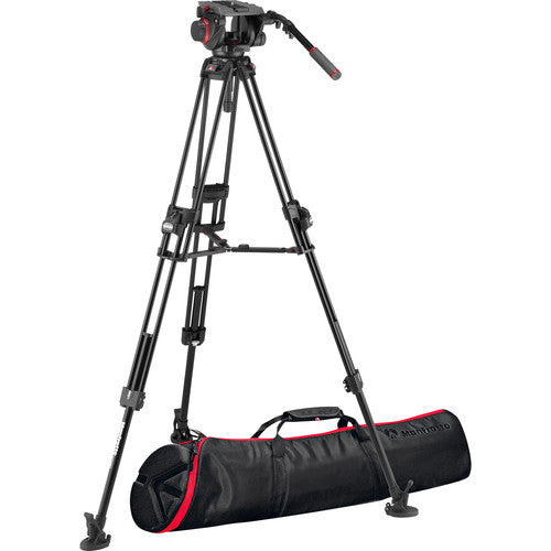 Manfrotto Kit 509HD + 645 Fast Twin Alu + MBAG100PN  MVK509TWINFA