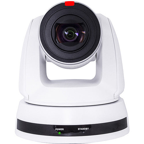 Marshall 4K (UHD30) PTZ Camera with 4.8mm-120.5mm 25x Zoom Lens – 3G-SDI, HDMI & IP Outputs (White)