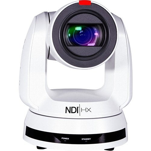 Marshall 4K (UHD60) NDI PTZ Camera with 6.5mm-202mm 30x Zoom Lens – 12G-SDI, HDMI & NDI|HX3 Outputs (White)