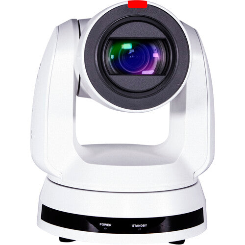 Marshall 4K (UHD60) PTZ Camera with 6.5mm-202mm 30x Zoom Lens – 12G-SDI, HDMI & IP Outputs (White)