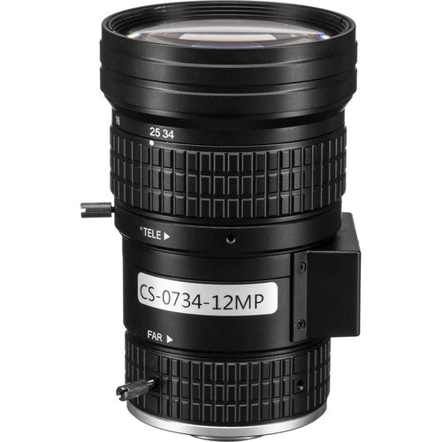 Marshall 7-34mm F1.0 12MP 4K/UHD CS Mount Auto-Iris Zoom Lens (AOV approx. 54-17°)