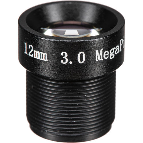 Marshall 12mm F1.8 3MP M12 Mount Lens (AOV approx. 33°)