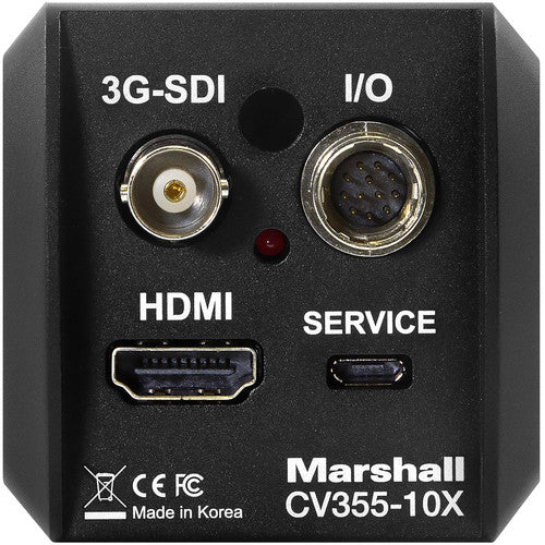 Marshall HD Zoom Block Camera with 4.7mm-47mm 10x Zoom – 3G-SDI & HDMI Outputs