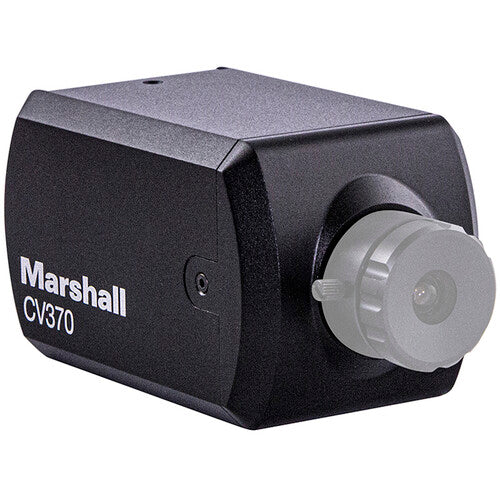 Marshall CV370 Compact NDI HD Broadcast Camera with CS Lens Mount - NDI│HX3, IP & HDMI Outputs