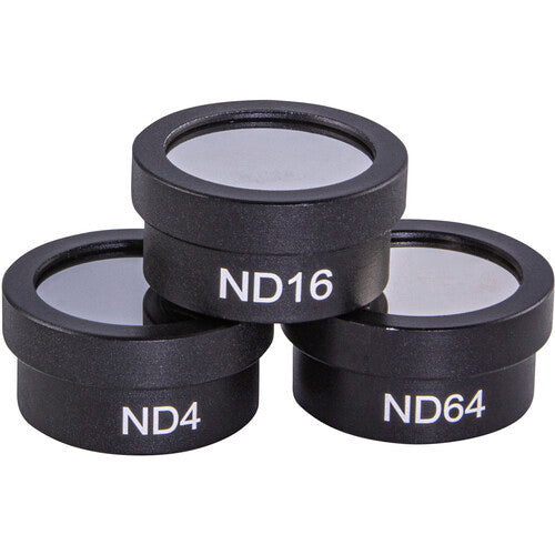 Marshall Neutral Density Filter Caps, 3 Pack for CV503/504-WP (ND4 /0.6, ND16 /1.2, ND64 /1.8)