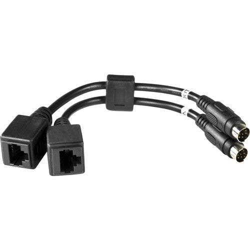 Marshall CV620-CABLE-07 RS-232/RS-422 (In/Out) to RJ45 Adaptor Cable (for use with CAT 5/6 Cable Up-To 100m)