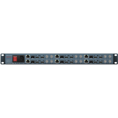 Science Image 6 channel SDI/HDMI In/Out High-Bandwidth NDI 12G-SDI/HDMI 4K60 Bi-Directional Encoder/Decoder