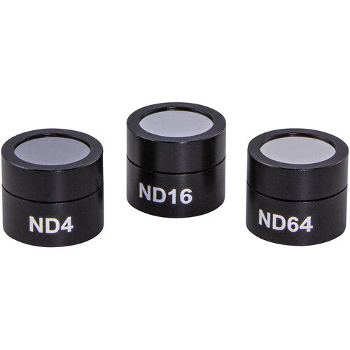 Marshall Neutral Density Filter Caps, 3 Pack for CV226/228 (ND4 /0.6, ND16 /1.2, ND64 /1.8)