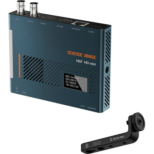 Science Image Mount Bracket for NDI HD Mini, STUDIO-2 & FLOW-2 - 1/4"-20; 3/8" mount holes