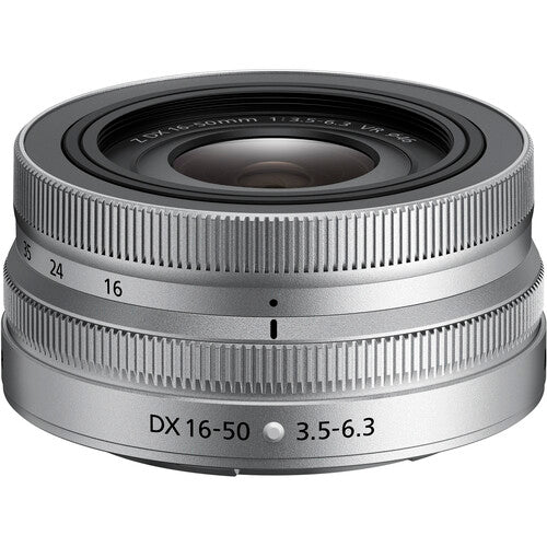 Nikon NIKKOR Z 16-50MM f3.5-6.3 VR DX  Lens (Silver)