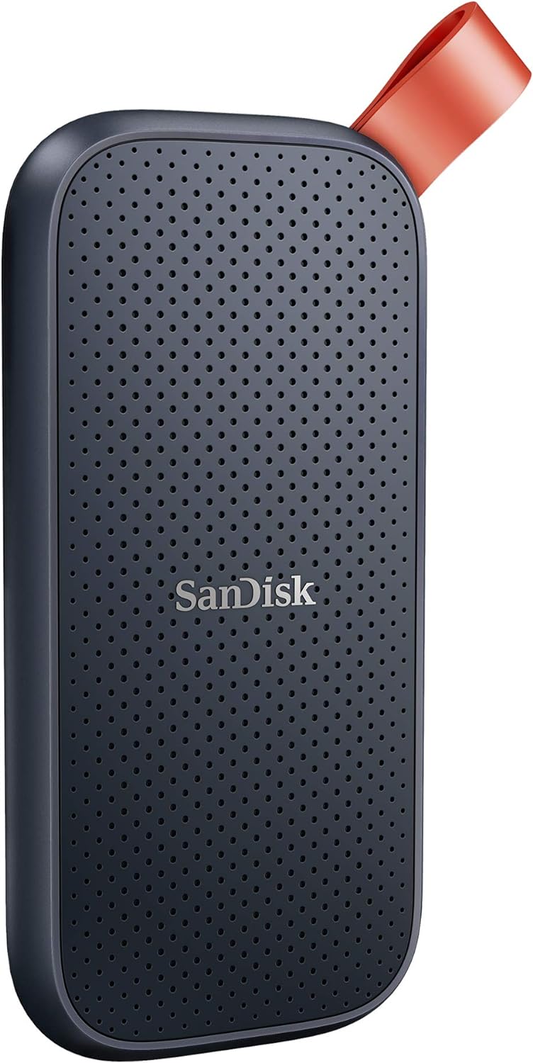 SanDisk Portable SSD 480GB - up to 520MB/s Read Speed, USB 3.2 Gen 2