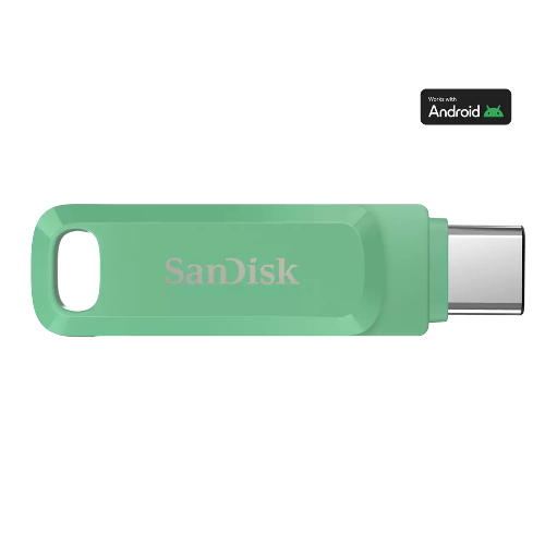 SanDisk Ultra Dual Drive Go USB Type- C, Absinthe Green, Global, 400MB/s 128GB