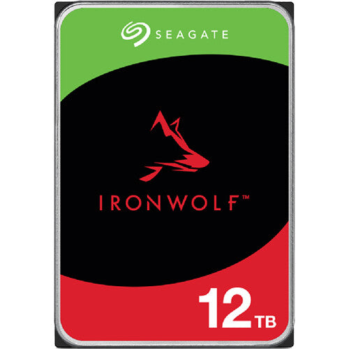 Seagate Ironwolf 12TB 3.5" Hard Drive NAS Drives; SATA 6GB/s Hard Drive