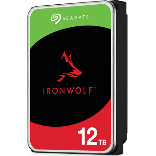 Seagate Ironwolf 12TB 3.5" Hard Drive NAS Drives; SATA 6GB/s Hard Drive