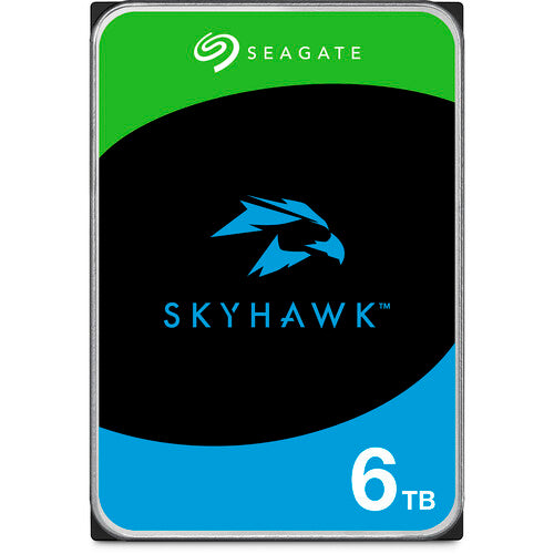 Seagate Skyhawk 6TB 3.5" Hard Drive Surveillance Drives; SATA 6GB/s Hard Drive