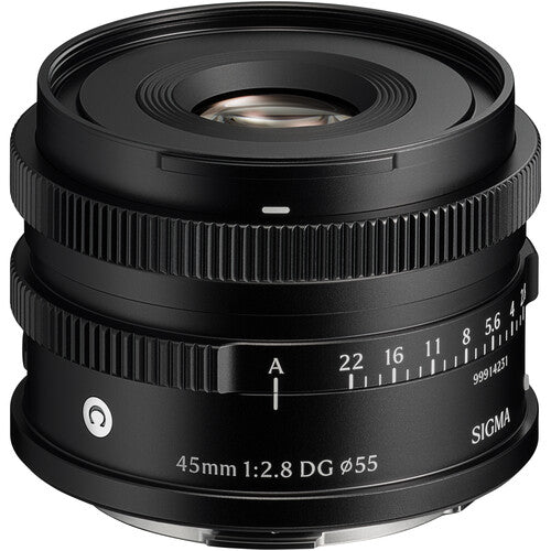 SIGMA LENS 45MM F/2.8 DG (C) (BK) F/L-MOUNT